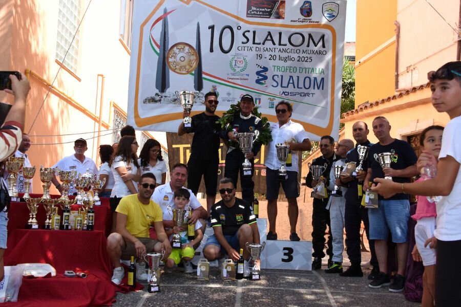 Slalom Città di Sant’Angelo Muxaro: vince Nicolò Incammisa davanti a Girolamo Ingardia e Andrea Raiti Slalom Città di Sant’Angelo Muxaro: vince Nicolò Incammisa davanti a Girolamo Ingardia e Andrea Raiti