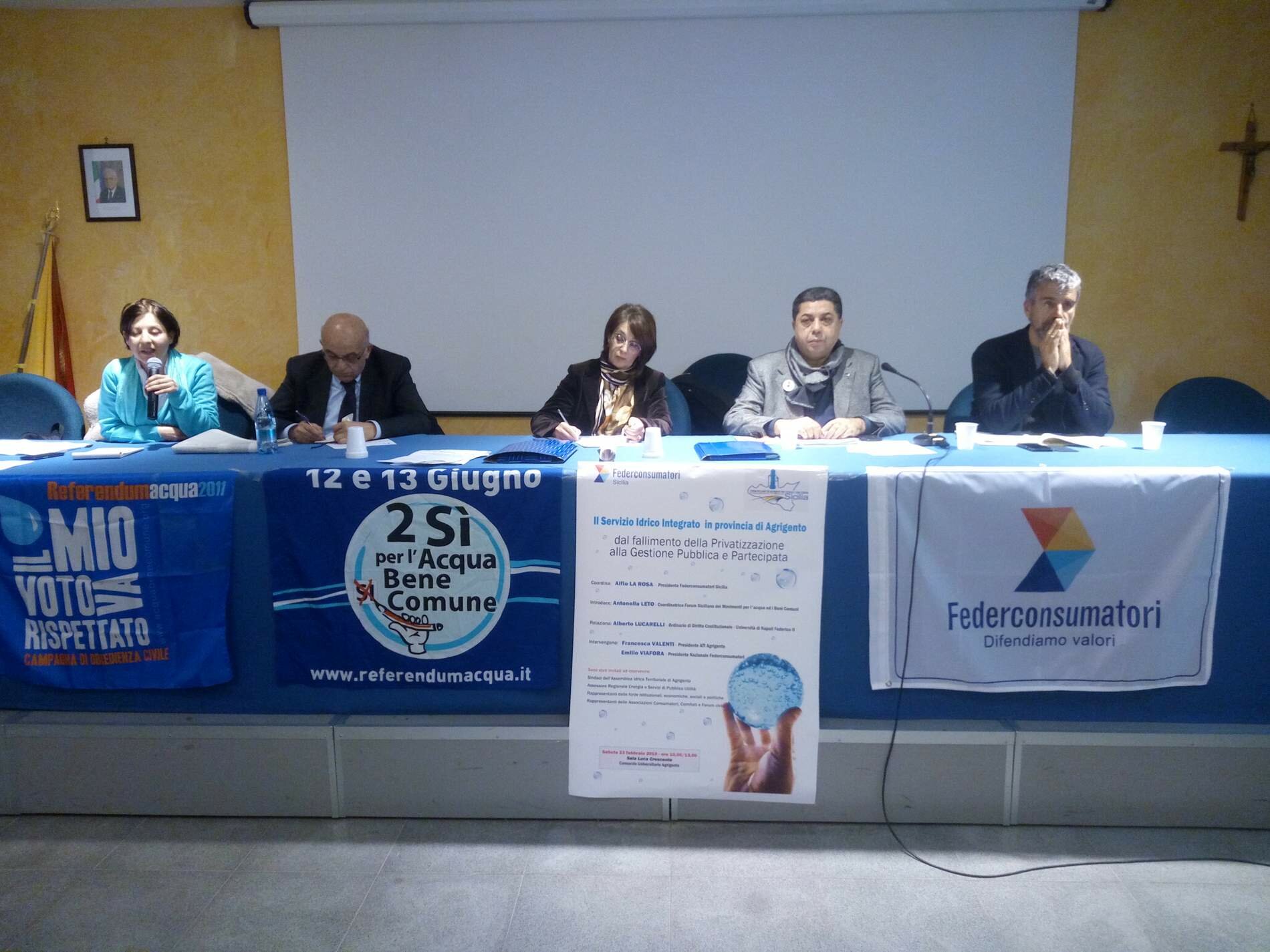 "Servizio idrico integrato", ad Agrigento analizzate le problematiche sulla situazione attuale