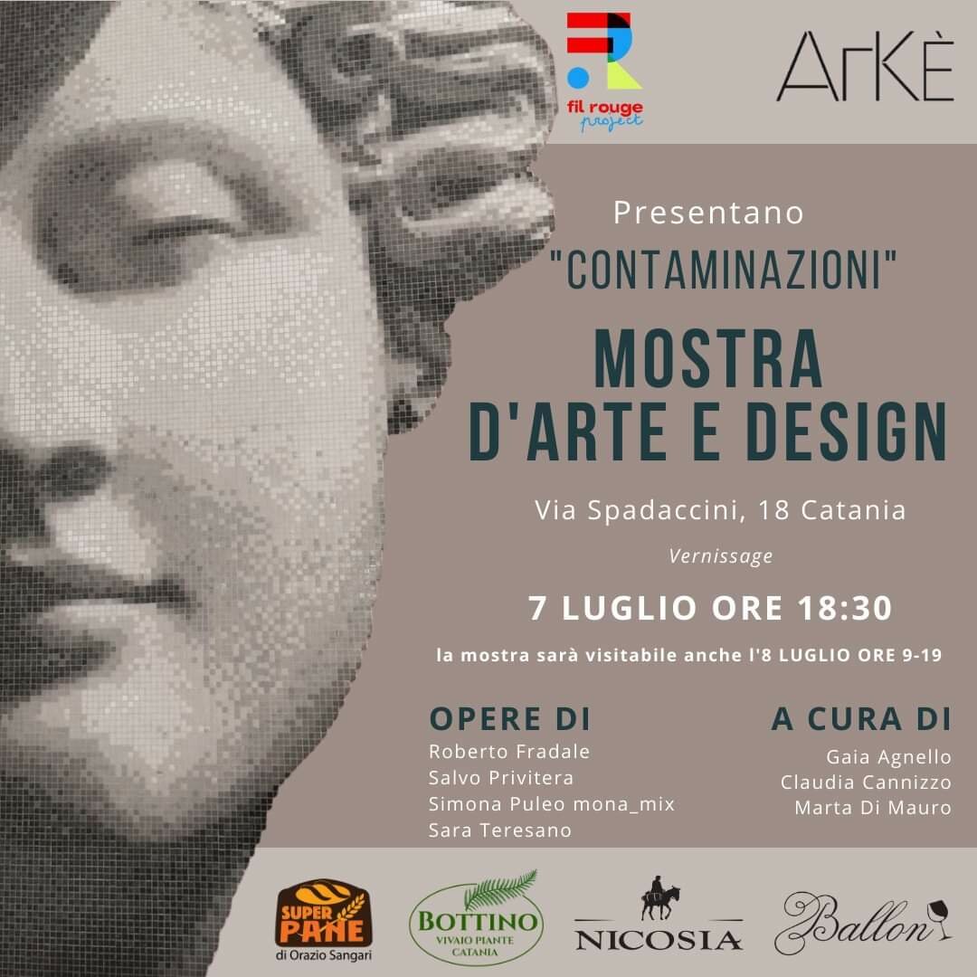 &ldquo;Contaminazioni&rdquo;, nuovo progetto espositivo di Fil Rouge Project, dal 7 luglio show-room Ark&egrave; Catania
