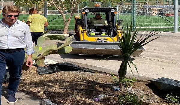Completati i lavori di riqualificazione al campo sportivo di via Velletri, a Picanello