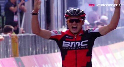 Giro d'Italia, lo svizzero Silvan Dillier vince alle Terme Luigiane. Maglia rosa ancora il lussemburghese Jungels
