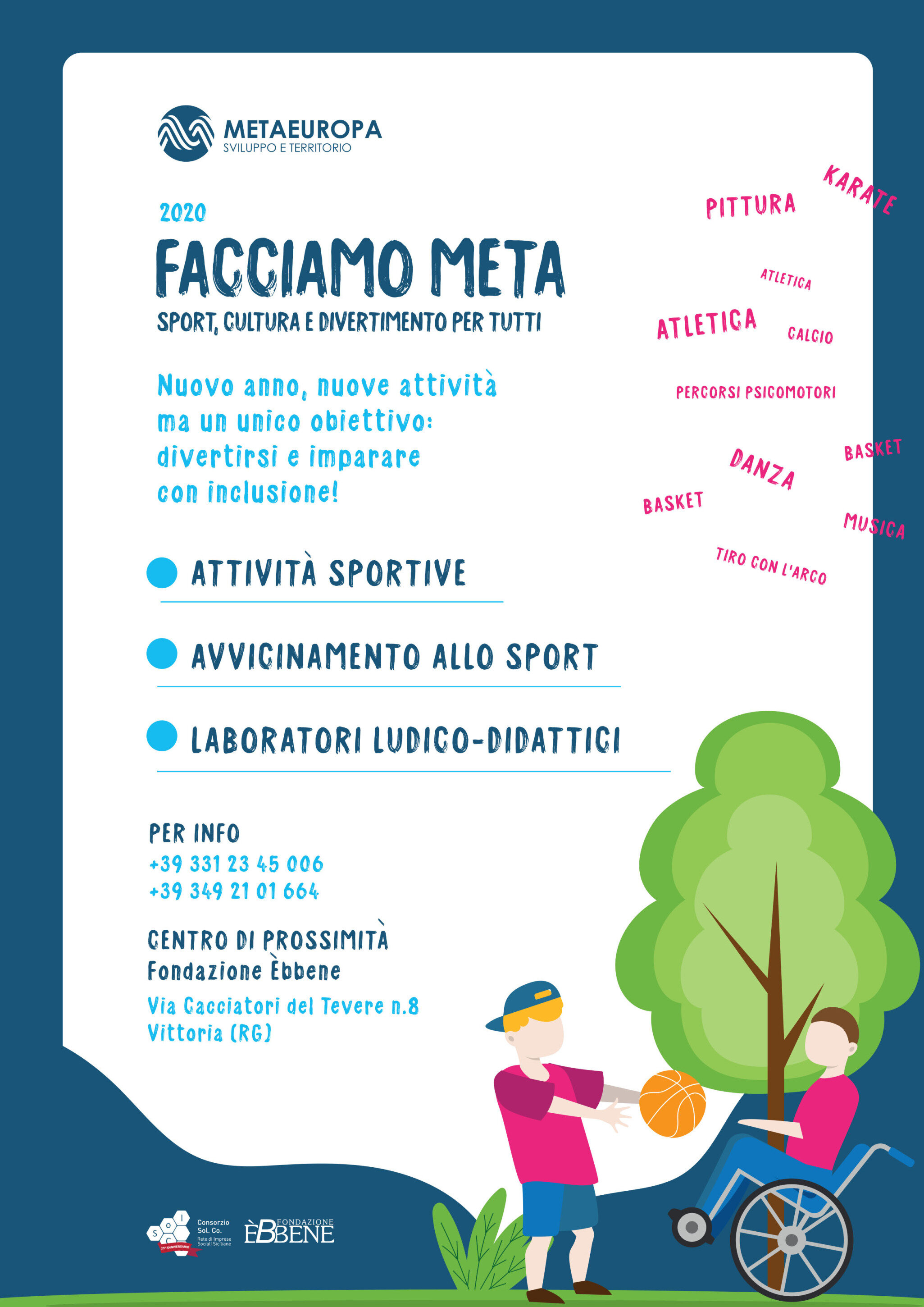 Sport, cultura e divertimento per tutti. A Vittoria aperte le iscrizioni per Facciamo Meta