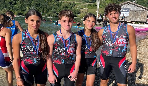 Canoa, a Caldonazzo due ori per i canoisti del Circolo etneo