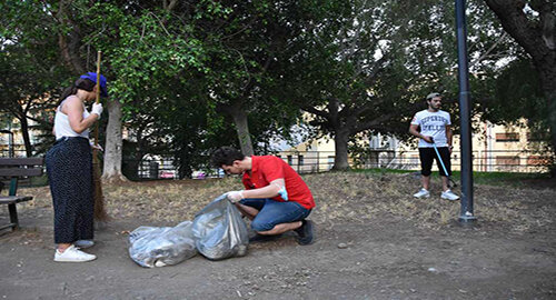 Bonificato dall&rsquo;associazione Atlas, con il supporto tecnico di Dusty, Parco Falcone, raccolti 15 sacchi di rifiuti, differenziati con la partecipazione dei cittadini