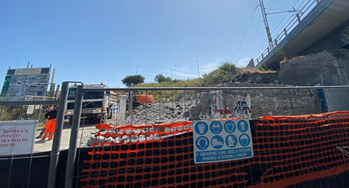 Ognina, in corso i lavori nella Circonvallazione per aprire al traffico veicolare le corsie del Rotolo