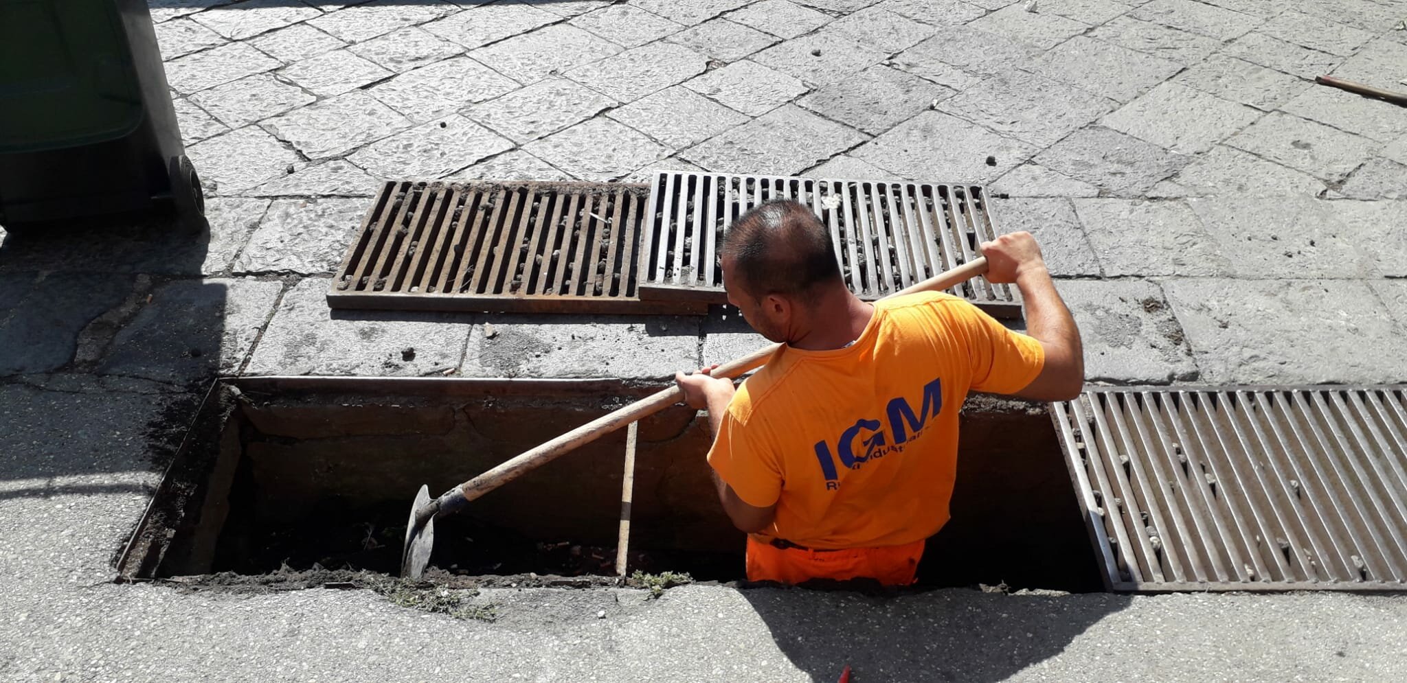 A Giarre iniziata la bonifica delle caditoie nelle aree vulnerabili