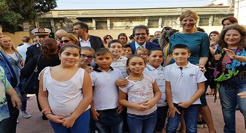 Inizio anno scolastico, il sindaco Bianco alla Scuola Livio Tempesta, baluardo di legalit&agrave;