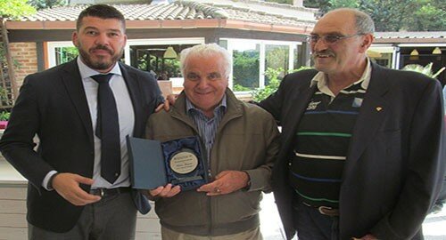 Assemblea Regionale ordinaria delle societ&agrave; affiliate Fir a Caltanissetta, premio "Una vita per il rugby" a Francesco Tumino