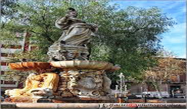 A Piazza Cavour il monumento alla divinit&agrave; Cerere sottoposto a lavori di restauro