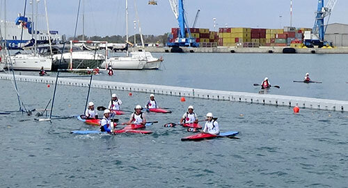 Canoa polo- Serie A1 e serie B, Jomar Club Catania in acqua a Salerno