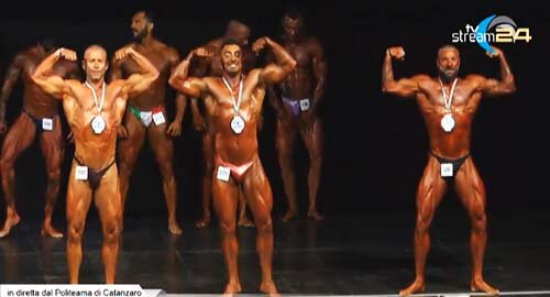 Bodybuilding-&ldquo;Miss e Mister Italia Wabba International 2017&rdquo;, a Catanzaro ottimo risultato per il siciliano Carmelo Pulvirenti