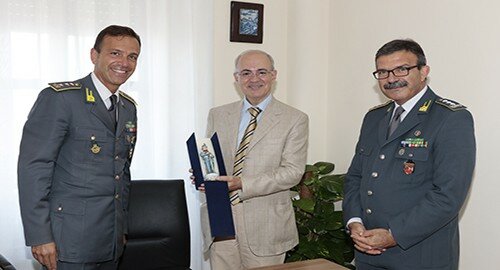 Visita del Generale di Corpo d&rsquo;Armata Giuseppe Vicanolo al Comando Provinciale della Guardia di Finanza di Catania
