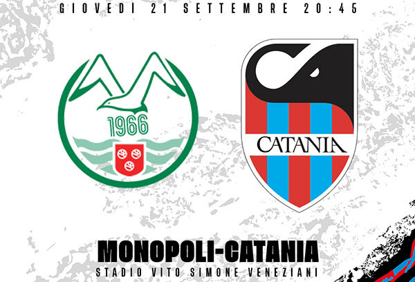 Serie C, Catania impegnato stasera nella prima trasferta della stagione con il Monopoli Serie C, Catania impegnato stasera nella prima trasferta della stagione con il Monopoli