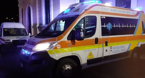 Misericordie catanesi in prima linea nell'emergenza incendi
