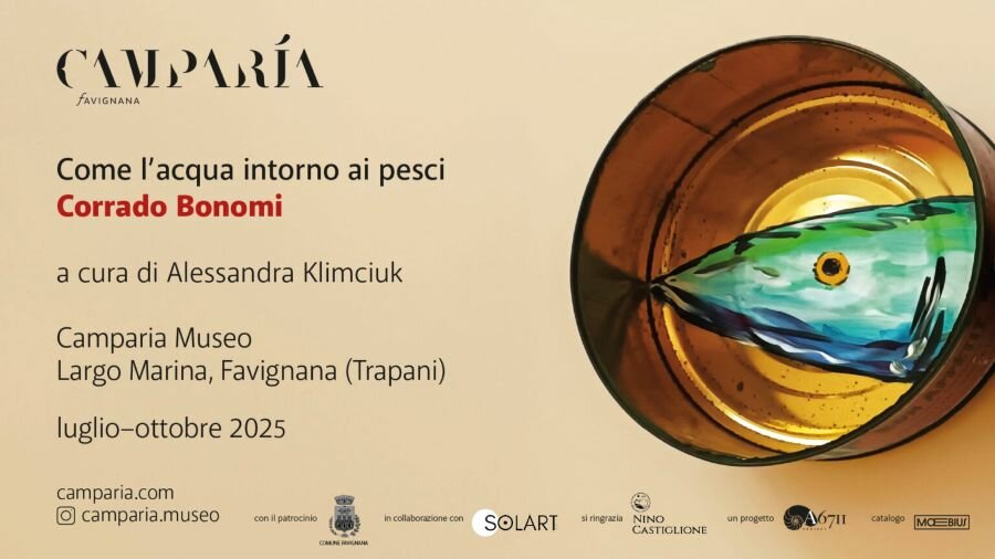 "Come l&rsquo;acqua intorno ai pesci", al Campar&igrave;a Museo di Favignana