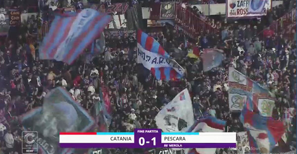 Serie C-Play off fase nazionale, Catania battuto 1-0 al "Massimino" dal Pescara