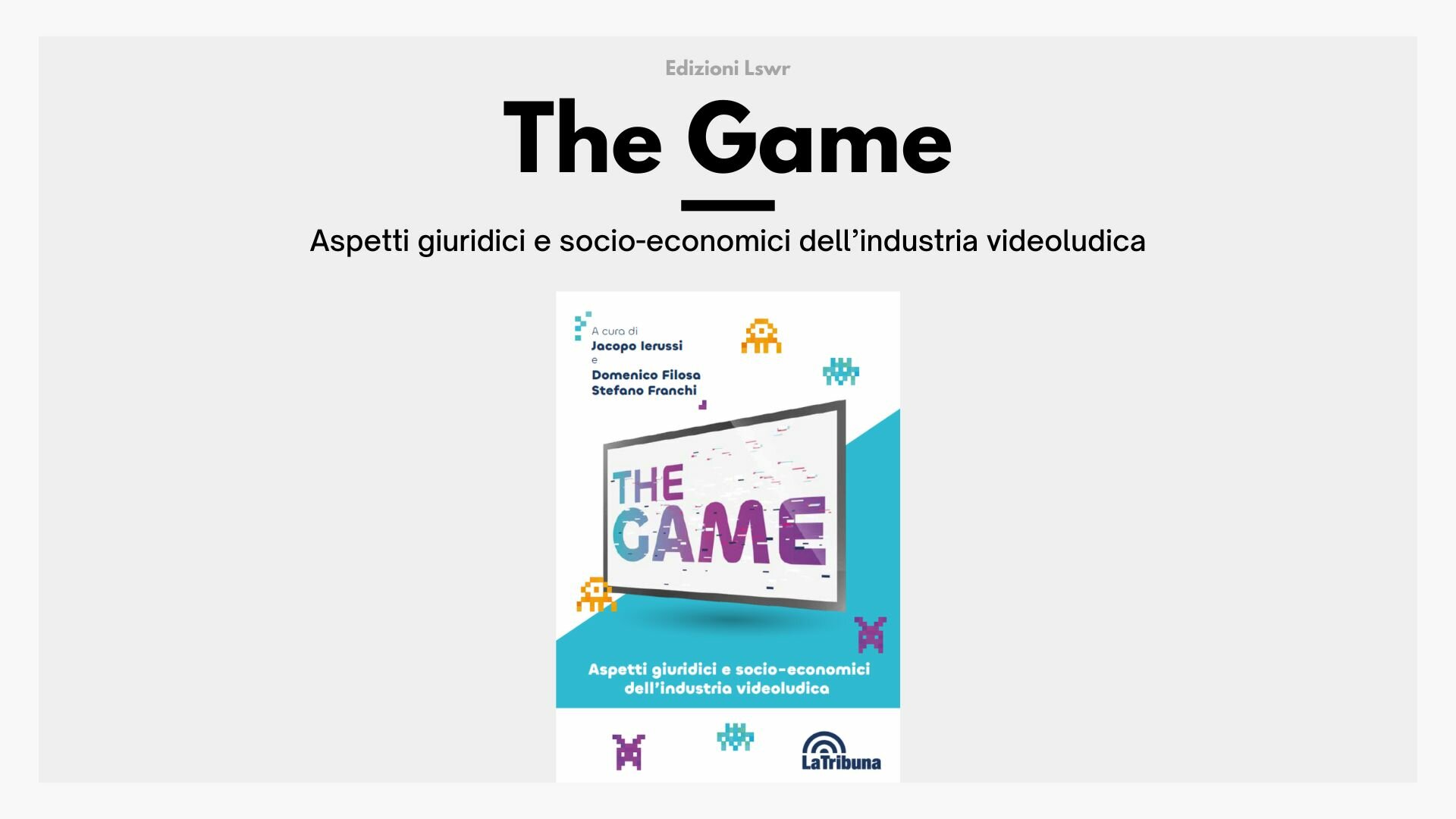 Industria videoludica: cosa occorre sapere e fare per lavorare in un mercato che vale il doppio di quello cinematografico Industria videoludica: cosa occorre sapere e fare per lavorare in un mercato che vale il doppio di quello cinematografico