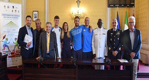 Mondiali Militari di Scherma, al via domani al "Tupparello" di Acireale, 255 gli atleti in pedana nella quattro-giorni in rappresentanza di 18 Paesi