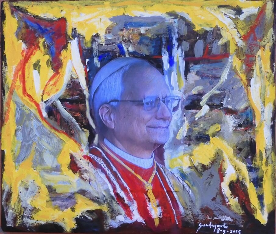 Di Francesco Guadagnolo il primo ritratto del volto di Papa Leone XIV