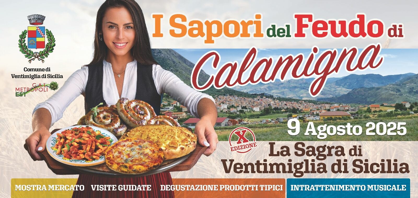 A Ventimiglia di Sicilia la Sagra “I Sapori del Feudo di Calamigna” A Ventimiglia di Sicilia la Sagra “I Sapori del Feudo di Calamigna”