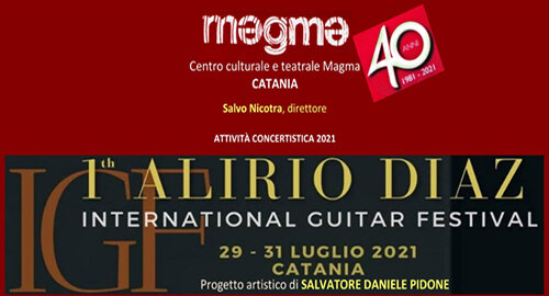 Parte domani ad Acireale, con il primo "Festival chitarristico internazionale Alirio Diaz", l'attivit&agrave; estiva del Centro Magma di Catania, all'insegna del Quarantennale