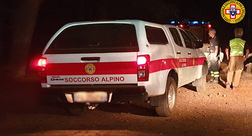 Intervento di soccorso di due escursionisti nella zona nord dell'Etna