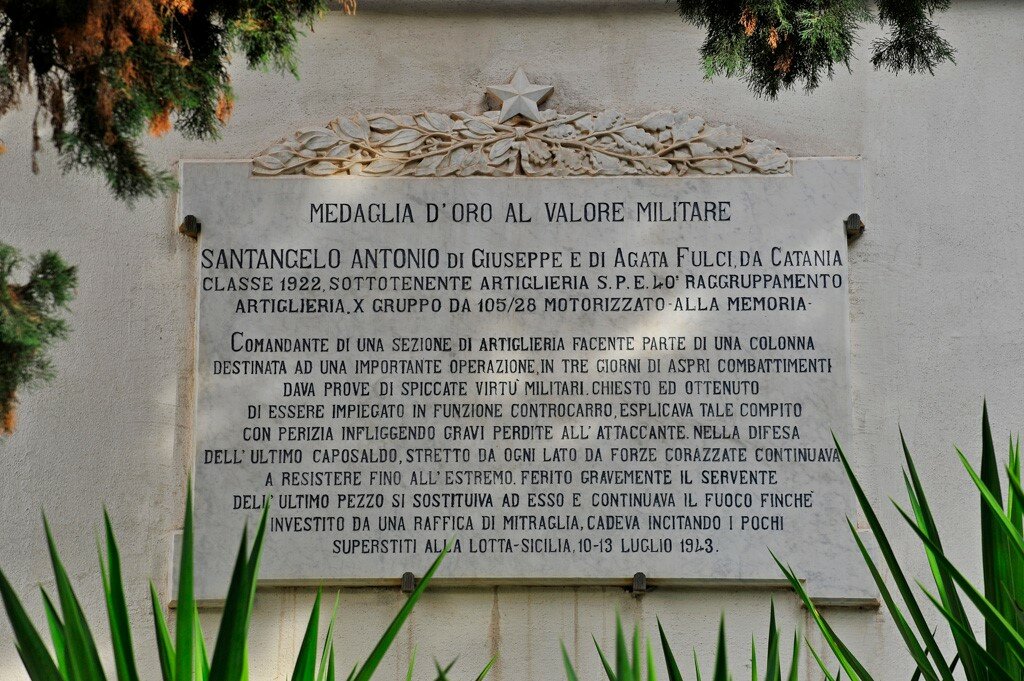 Ricordo del S. Ten. Antonio Santangelo Fulci&nbsp;nel centenario della nascita 25 settembre 1922