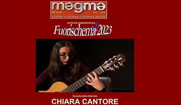 Centro Magma, stasera a Santa Maria di Licodia concerto della chitarrista Chiara Cantore Centro Magma, stasera a Santa Maria di Licodia concerto della chitarrista Chiara Cantore