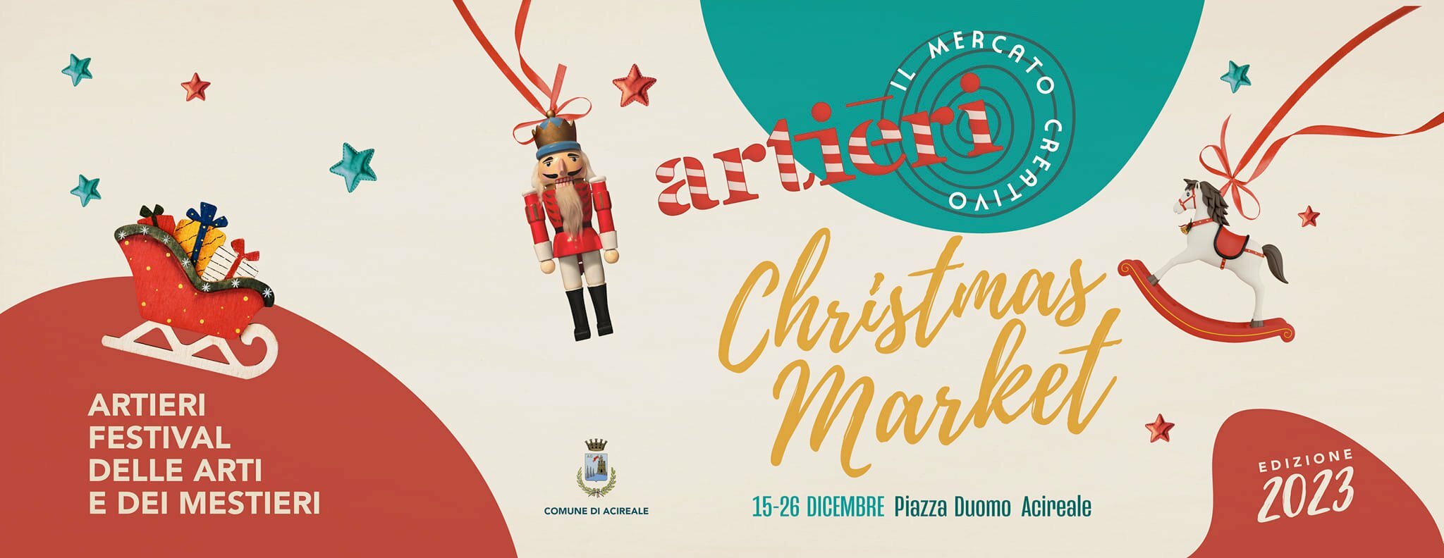 Ad Acireale il &ldquo;Christmas Market&rdquo; di Artieri: artigiani, spettacoli e laboratori creativi