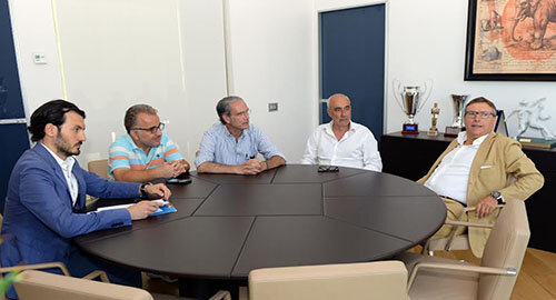 Lega Pro, incontro tra i rappresentanti dei giornalisti sportivi e l'A.d. del Catania Pietro Lo Monaco