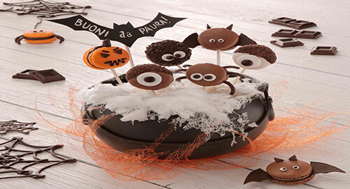 Macarons di Halloween, il Maestro Cioccolatiere Perugina Alberto Farinelli crea una fantasiosa ricetta