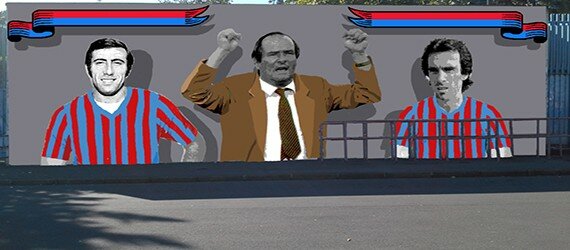 Allo stadio Massimino un murale con i "50 immortali" del Catania, stamattina la presentazione dell'iniziativa