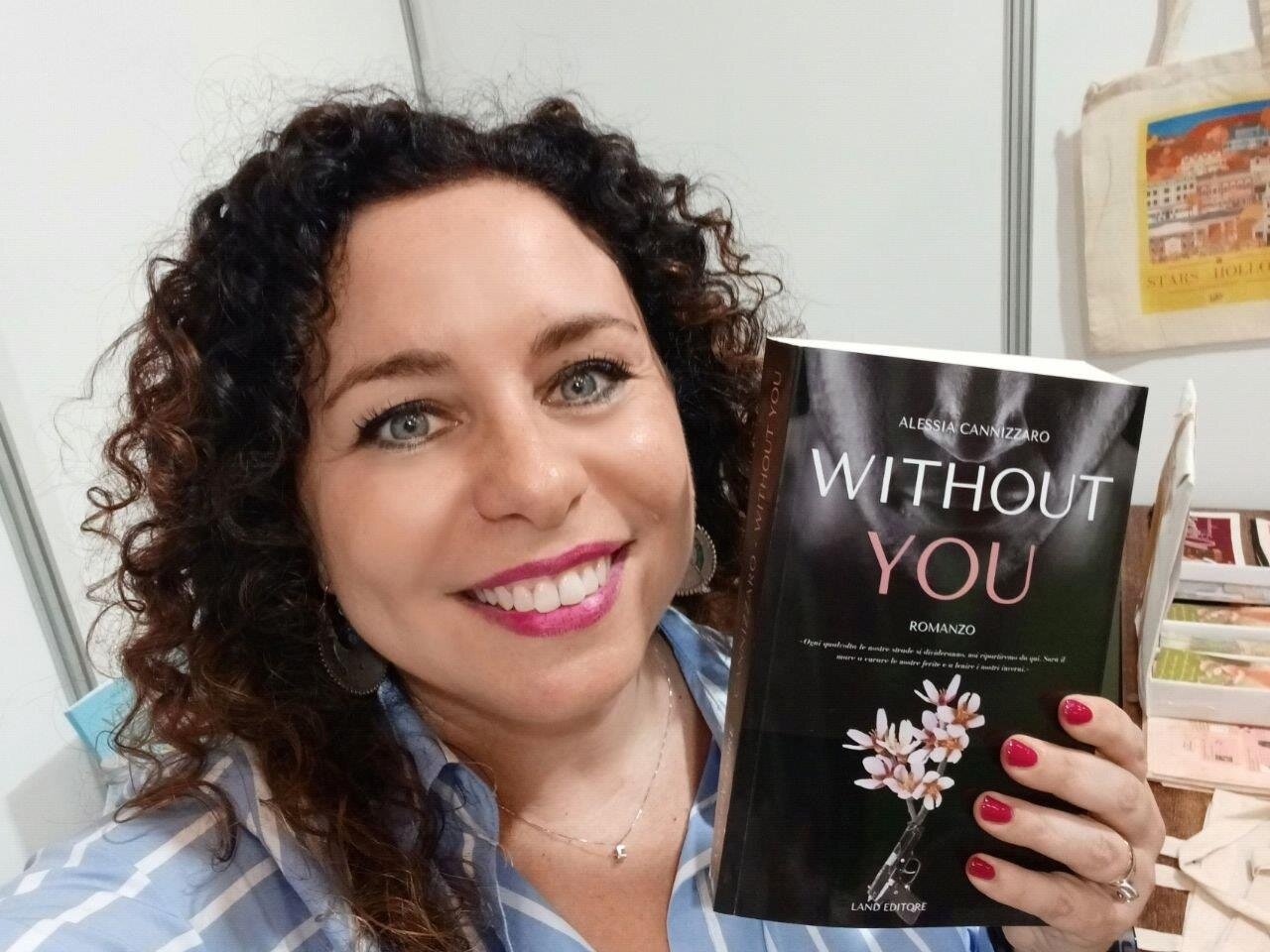 Alessia Cannizzaro al BukRomance Festival con il suo romanzo d’esordio "Without you" Alessia Cannizzaro al BukRomance Festival con il suo romanzo d’esordio "Without you"