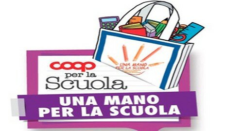 Il 10 e l&rsquo;11 Settembre nei negozi di Coop Sicilia si pu&ograve; dare "Una mano per la scuola"