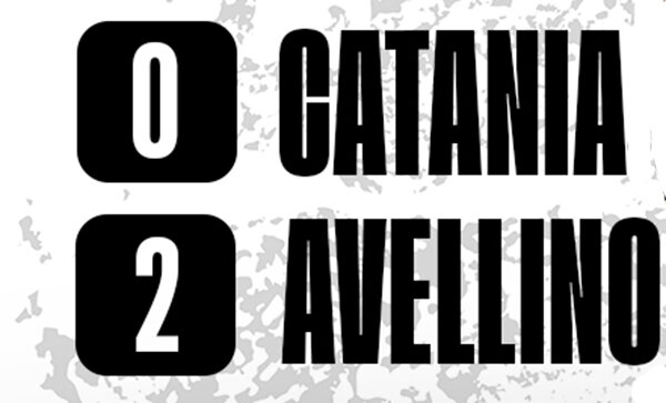 Serie C, Catania battuto 2-0 al "Massimino" dall'Avellino, gli etnei sbagliano anche un rigore con Chiric&ograve;