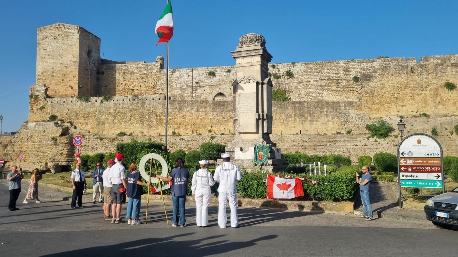 Operation Husky: commemorazioni a Enna, il ricordo dei caduti e il racconto dell'entrata in citt&agrave; delle truppe alleate