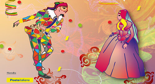 Negli uffici postali della provincia di Catania le cartoline dedicate al Carnevale