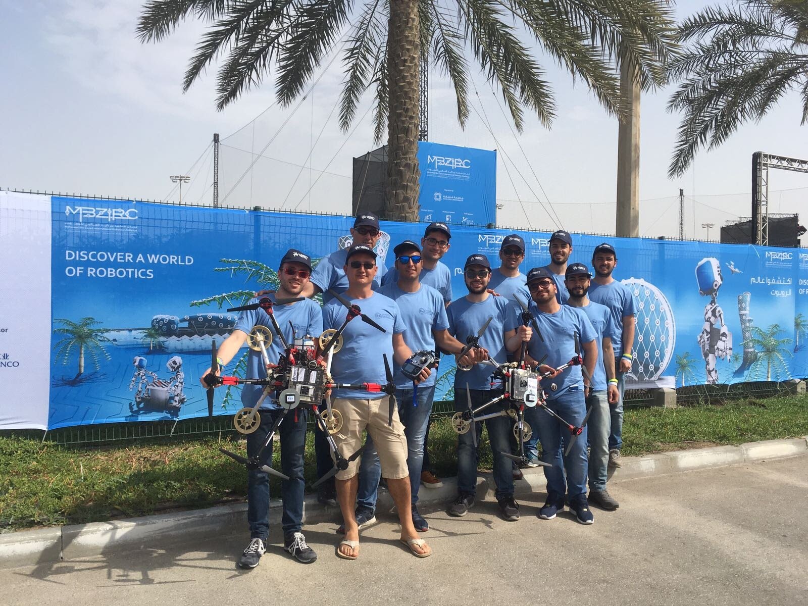 La squadra dell'Universit&agrave; di Catania selezionata per la gara internazionale di robotica Mohamed Bin Zayed International Robotics Challenge