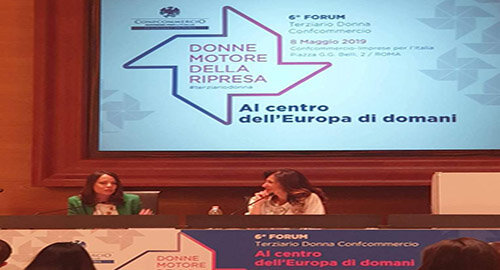 Matilde Cifali, presidente del Gruppo Terziario Donna Confcommercio Catania, eletta a Roma nel consiglio nazionale di Terziario Donna