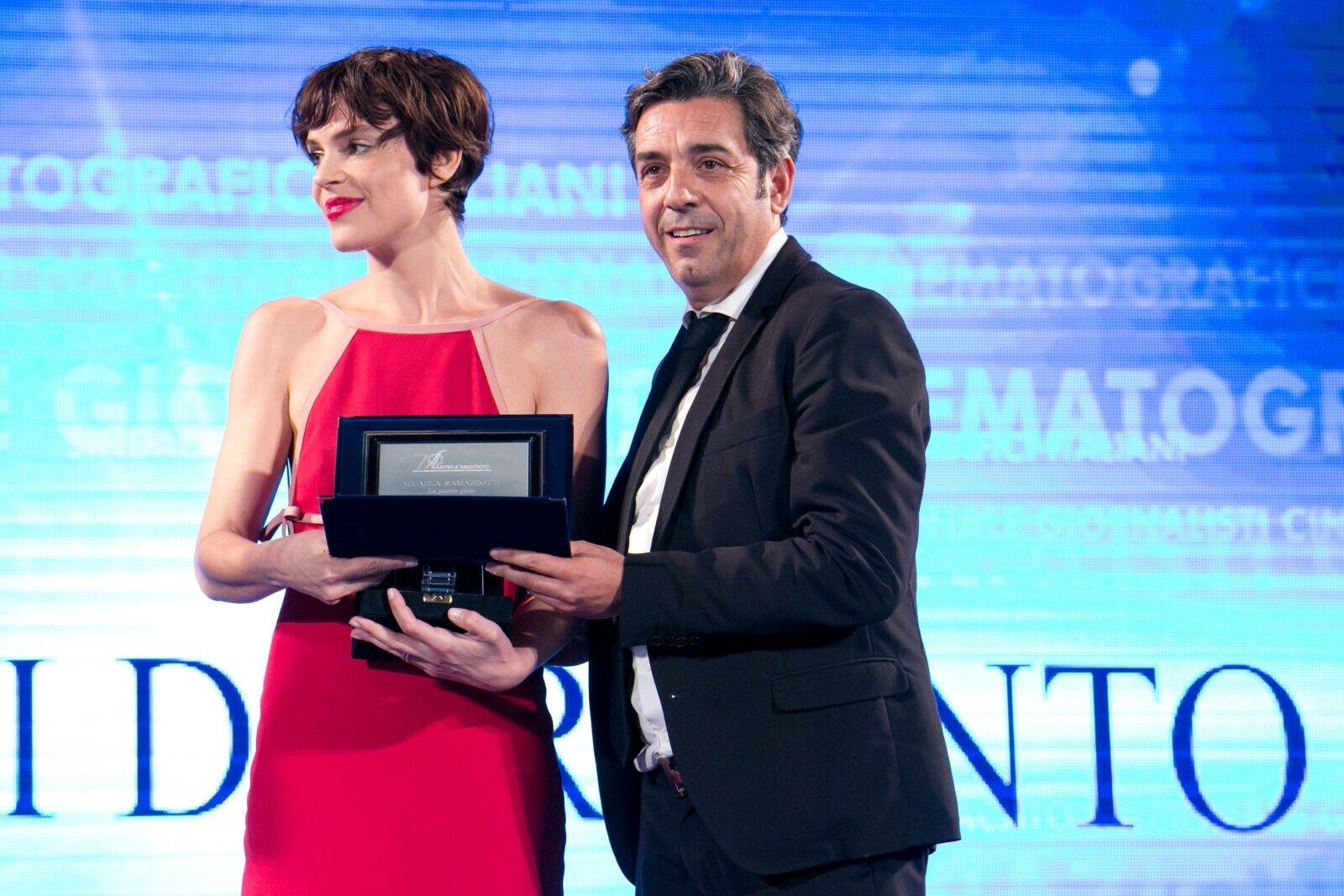 Premio Wella-Nastro d’Argento 2016 per l’immagine all'attrice Micaela Ramazzotti Premio Wella-Nastro d’Argento 2016 per l’immagine all'attrice Micaela Ramazzotti