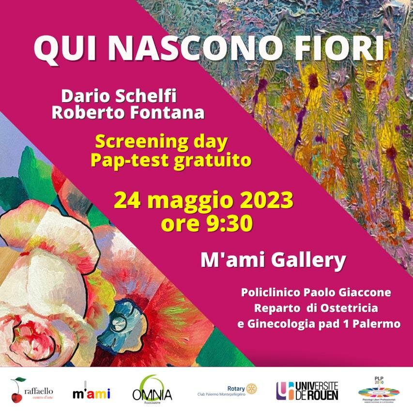 &ldquo;Qui nascono fiori&rdquo;, a Palermo gli artisti Roberto Fontana e Dario Schelfi