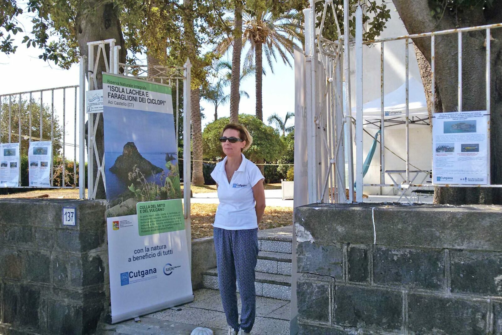 Aci Trezza, aperto infopoint del Cutgana e Amp Isole Ciclopi a Villa Fortuna Aci Trezza, aperto infopoint del Cutgana e Amp Isole Ciclopi a Villa Fortuna
