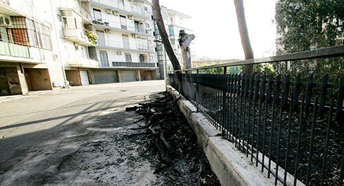 Rogo in via Raccuglia a Monte Po