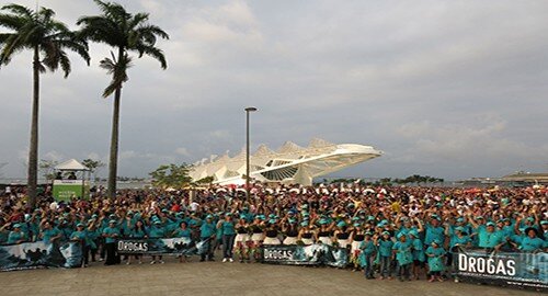 Un milione di opuscoli antidroga distribuiti a Rio de Janeiro e San Paolo durante le Olimpiadi Un milione di opuscoli antidroga distribuiti a Rio de Janeiro e San Paolo durante le Olimpiadi