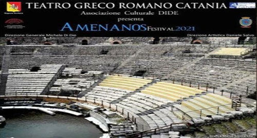 Presentazione stamattina in Municipio della rassegna di rappresentazioni classiche "Amenanos Festival", dal 16 al 26 settembre al Teatro Greco Romano