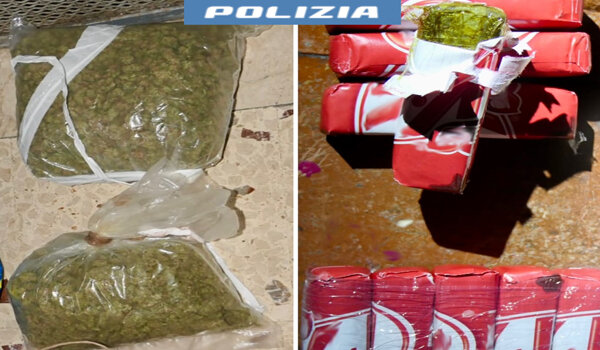 Rinvenuta e sequestrata sostanza stupefacente a carico d'ignoti dalla Polizia di Stato