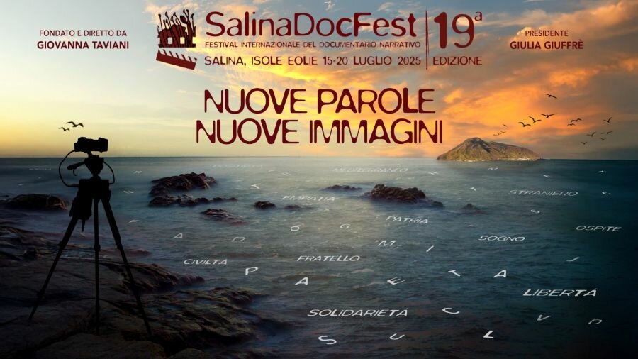 SalinaDocFest 2025, dal 15 al 20 luglio con il tema &ldquo;Nuove Parole / Nuove Immagini&rdquo;