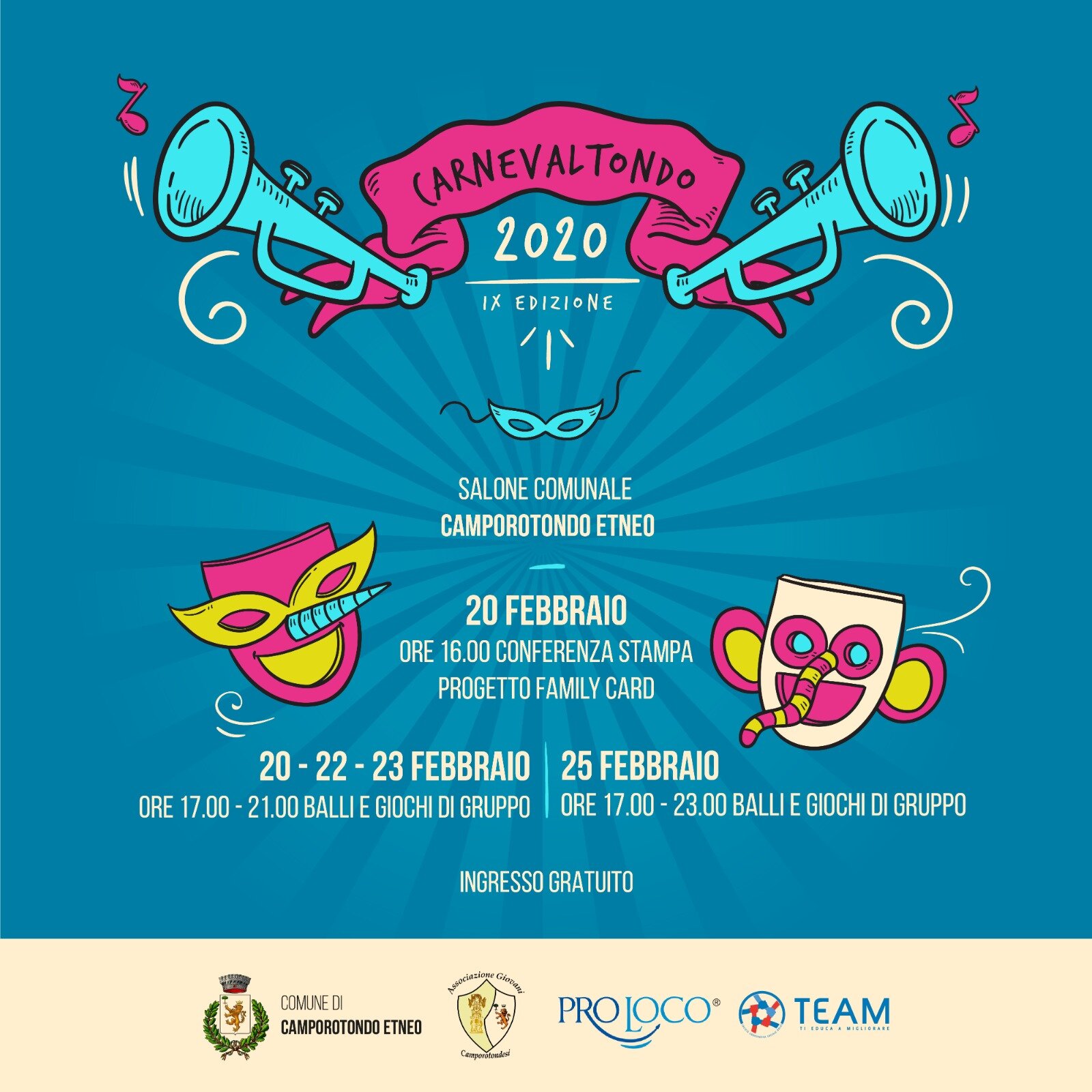 La famiglia come Bene Comune,il 20 febbraio a Camporotondo Etneo la presentazione del progetto Family Card