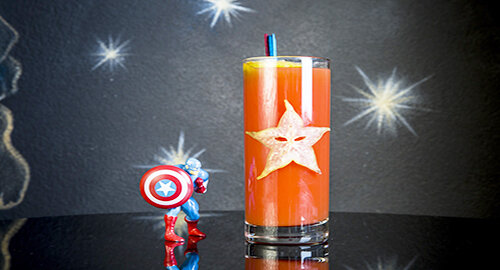Drink e Cinema, "Sentinel of Liberty", ispirato a Captain America in Avengers: Endgame de I Maestri del Cocktail