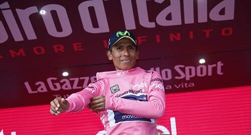 Giro d'Italia, il colombiano Quintana stacca Nibali e conquista tappa e maglia rosa sul Blockhaus